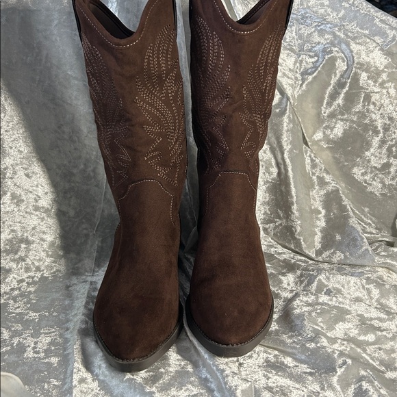 NWT STYLE & CO COWBOY BOOTS 5M - Picture 3 of 12